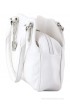 Butterflies Classy White Shoulder Bag